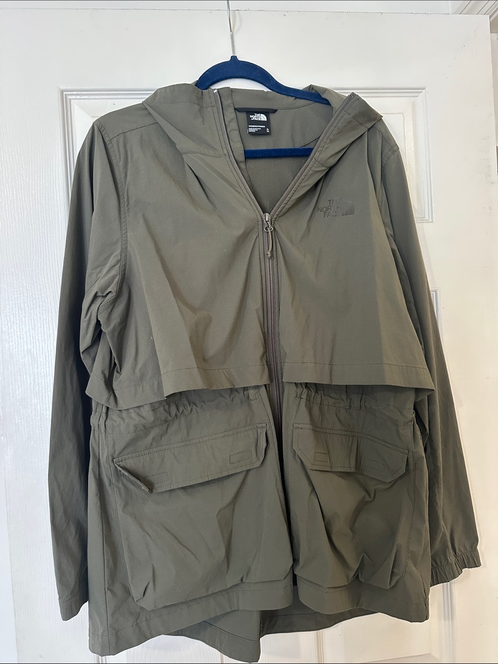 The North Face Olive Hooded Anorak Jacket - Picture 1 of 1